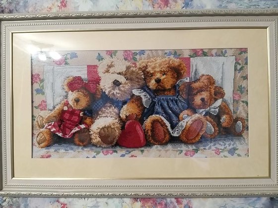 Работа «Семейка мишек»