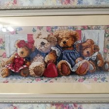 Работа «Семейка мишек»