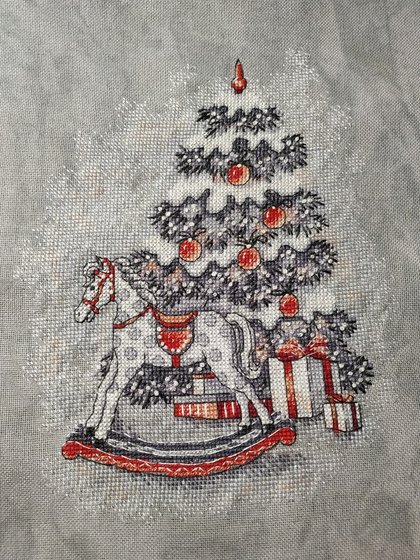 Работа «новогодняя лошадка»