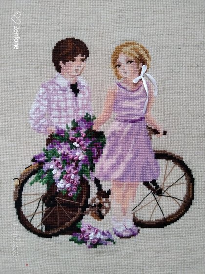 Работа «Весенняя прогулка (Риолис)»