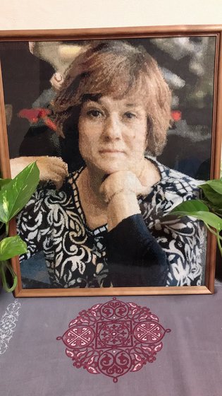 Работа «Портрет Мамочки»