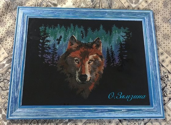 Работа «Ночной взгляд»