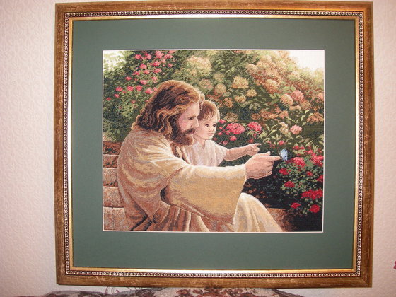 Работа «Иисус и дитя»