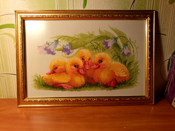 Работа «Утята»