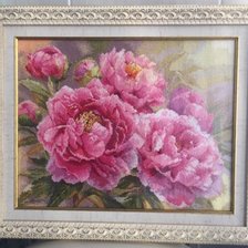 Работа «Пионы»