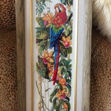 Работа «Тропический попугай»