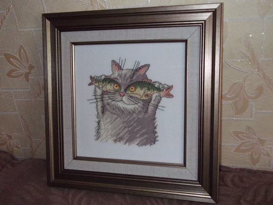 Работа «Кот-улов»