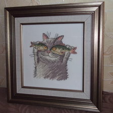 Работа «Кот-улов»