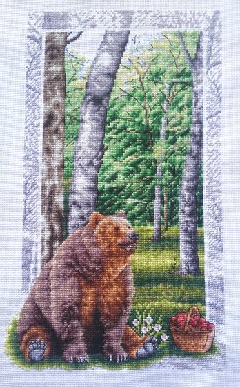 Работа «Бурый мишка»