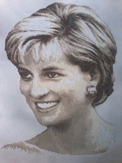 Работа «lady diana»