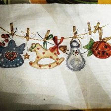 Работа «Праздничная гирлянда»