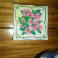 Работа «вышивка крестом орхидеи»