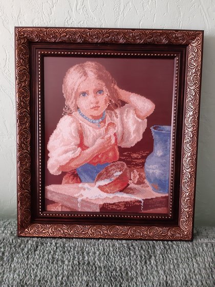 Работа «КРЕСТЬЯНСКАЯ ДЕВОЧКА»