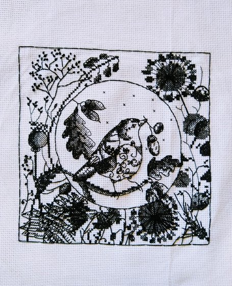 Работа «мой первый вышивка»