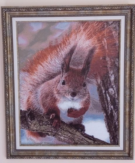 Работа «Лесная жительница»