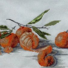 Работа «Натюрморт с апельсинами»