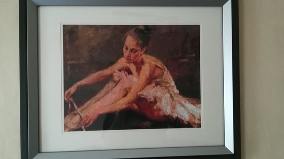 Работа «Юная балерина»