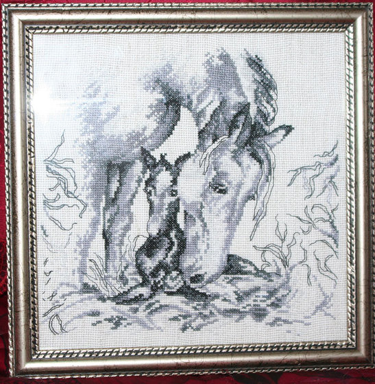 Работа «с жеребенком»