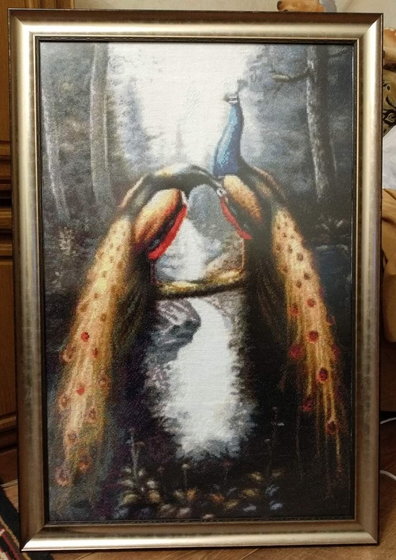 Работа «Павлины»