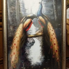 Работа «Павлины»