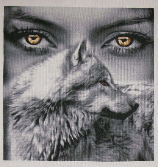 Работа «взгляд волчицы от химеры»