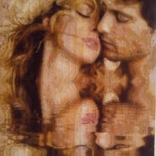 Работа «влюбленные»