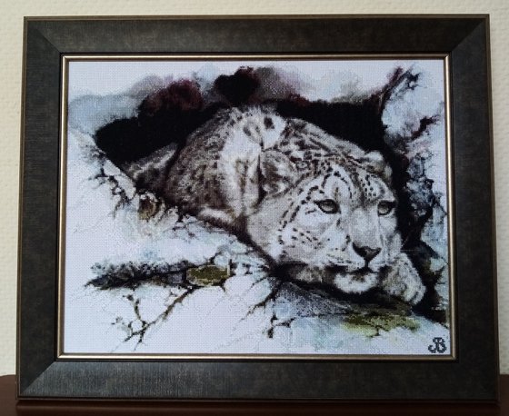 Работа «Снежный барс»