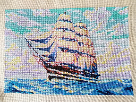 Работа «Парусник»