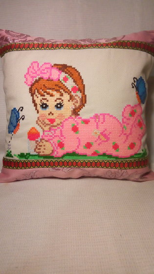 Работа «Подушечка»