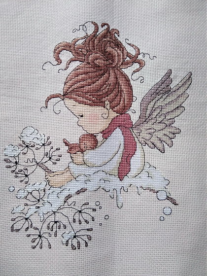 Работа «Зимняя фея»