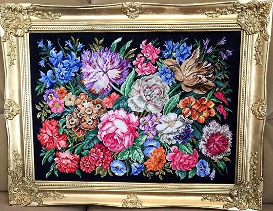 Работа «Цветочная роскошь»