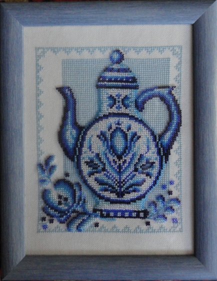 Работа «"Синие лепестки" от Кларт»