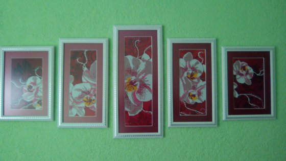 Работа «Орхидея»