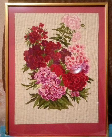 Работа «турецкая гвоздика»