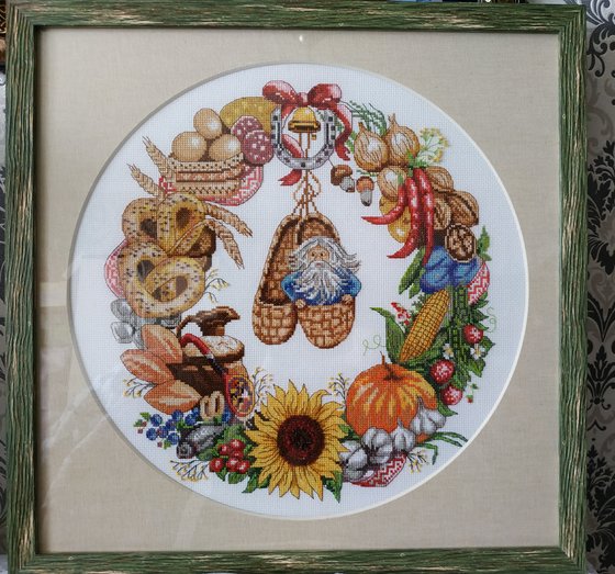 Работа «Венок изобилия»