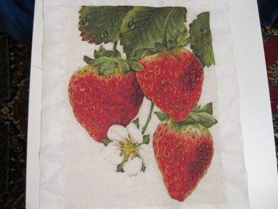 Работа «Клубничка»