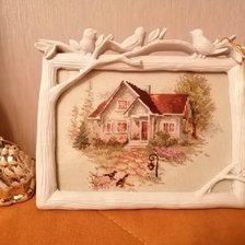 Работа «Июльский домик»