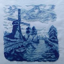 Работа «Мельница и мост»