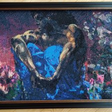 Работа «Врубель. Демон сидящий.»