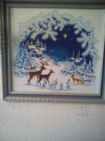 Работа «Рождественская  ночь»