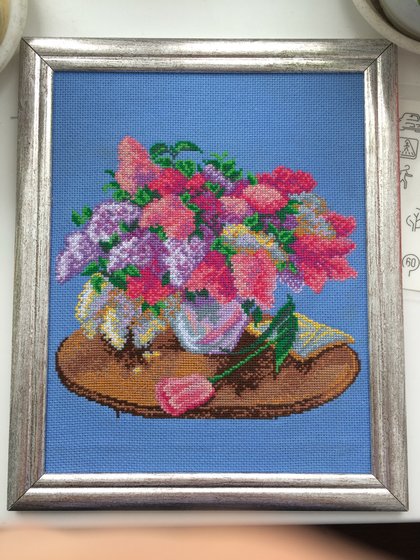 Работа «Сирень»