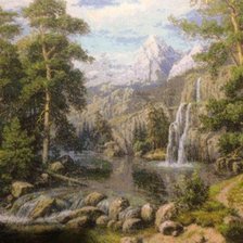 Работа «Горная речка»