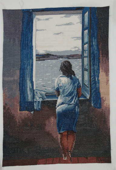 Работа «Портрет у окна»