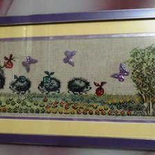 Работа «ежики»