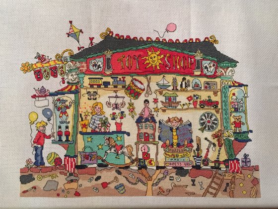 Работа «Bothy Threads - Toy shop»