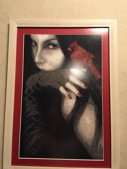 Работа «Девушка»