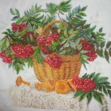 Работа «Ах, эта красная рябина...»