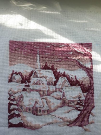 Работа «Снежное настроение.»