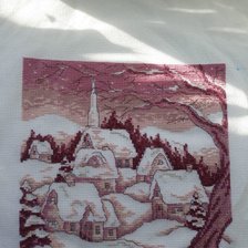 Работа «Снежное настроение.»