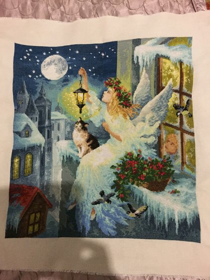 Работа «Зимняя фея»